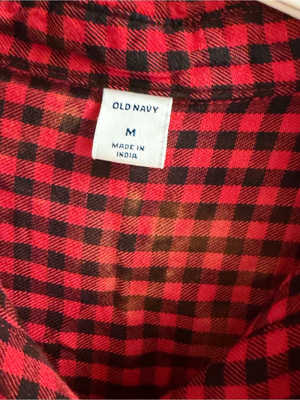 Custom Kansas City Chiefs Bleach Dipped Plannel Flannel Top M - Picture 3 of 7